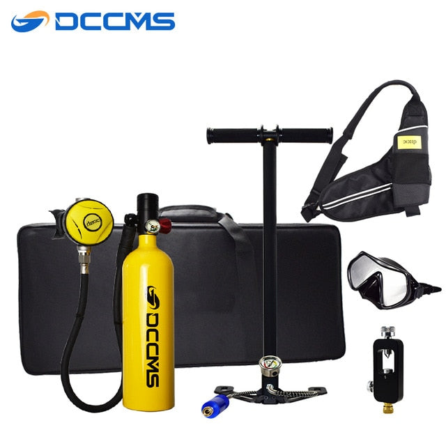 DCCMS diving oxygen tank scuba diving equipment portable snorkeling oxygen tank scuba diving spare oxygen tank