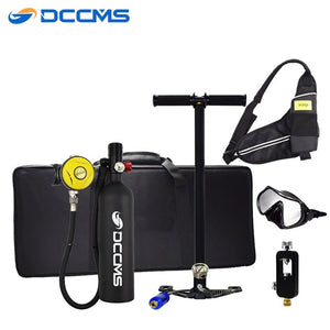 DCCMS diving oxygen tank scuba diving equipment portable snorkeling oxygen tank scuba diving spare oxygen tank