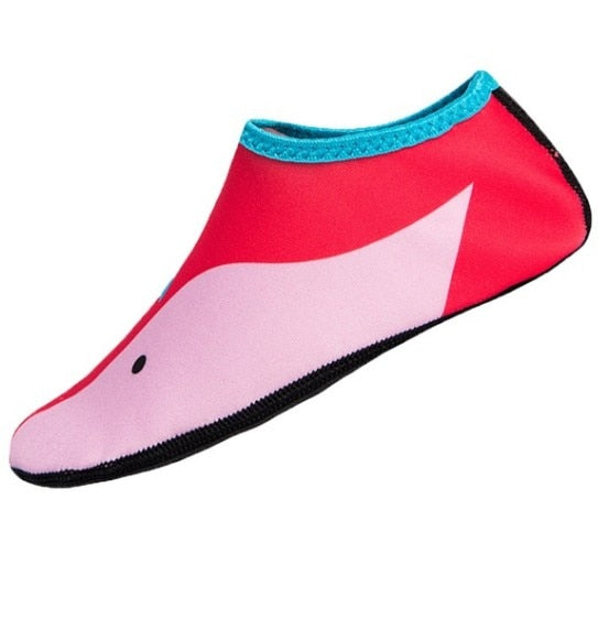 2019 New Beach Swimming Water Sport Socks Anti Slip Shoes Yoga Fitness Dance Swim Surfing Diving Underwater Shoes for Kids D40