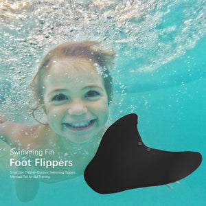Swimming Flippers Mermaid Tail Diving Monofin for Kids Training Learning Kids Learning Accessories Children Outdoor
