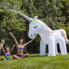 Load image into Gallery viewer, Rooxin Giant Inflatable Unicorn Water Spray Pool Toys Swimming Float Outdoor Fountain Beach Party Children&#39;s Summer Toys
