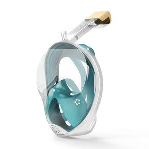 Diving Mask Underwater Anti fog panoramic Full Face Snorkel Women Men Kids Swimming Snorkeling Mask Scuba Goggles Camera Mount
